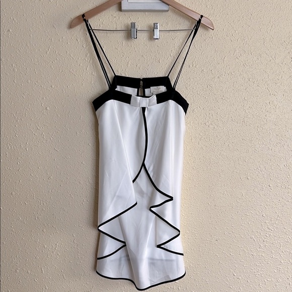 Kate Spade Black and White Gown Chemise intimate XS - Picture 4 of 9